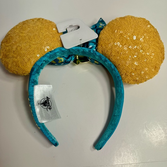 NWT. Disney Parks Salut Limon Epcot Italy Lemon Minnie Mouse Ears Headband. - Picture 10 of 12